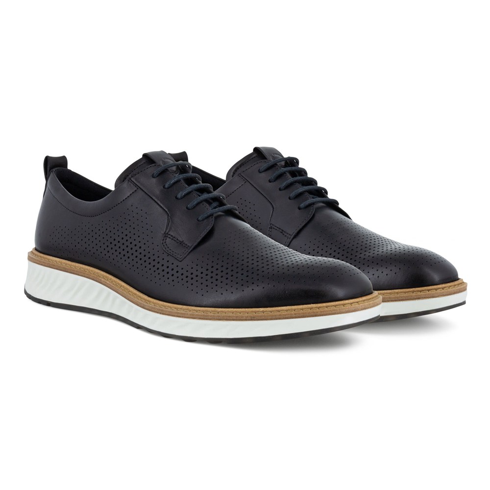 Zapatos Derby Hombre - ECCO St.1 Hybrid 5-Eyelet - Negros - DJC351647